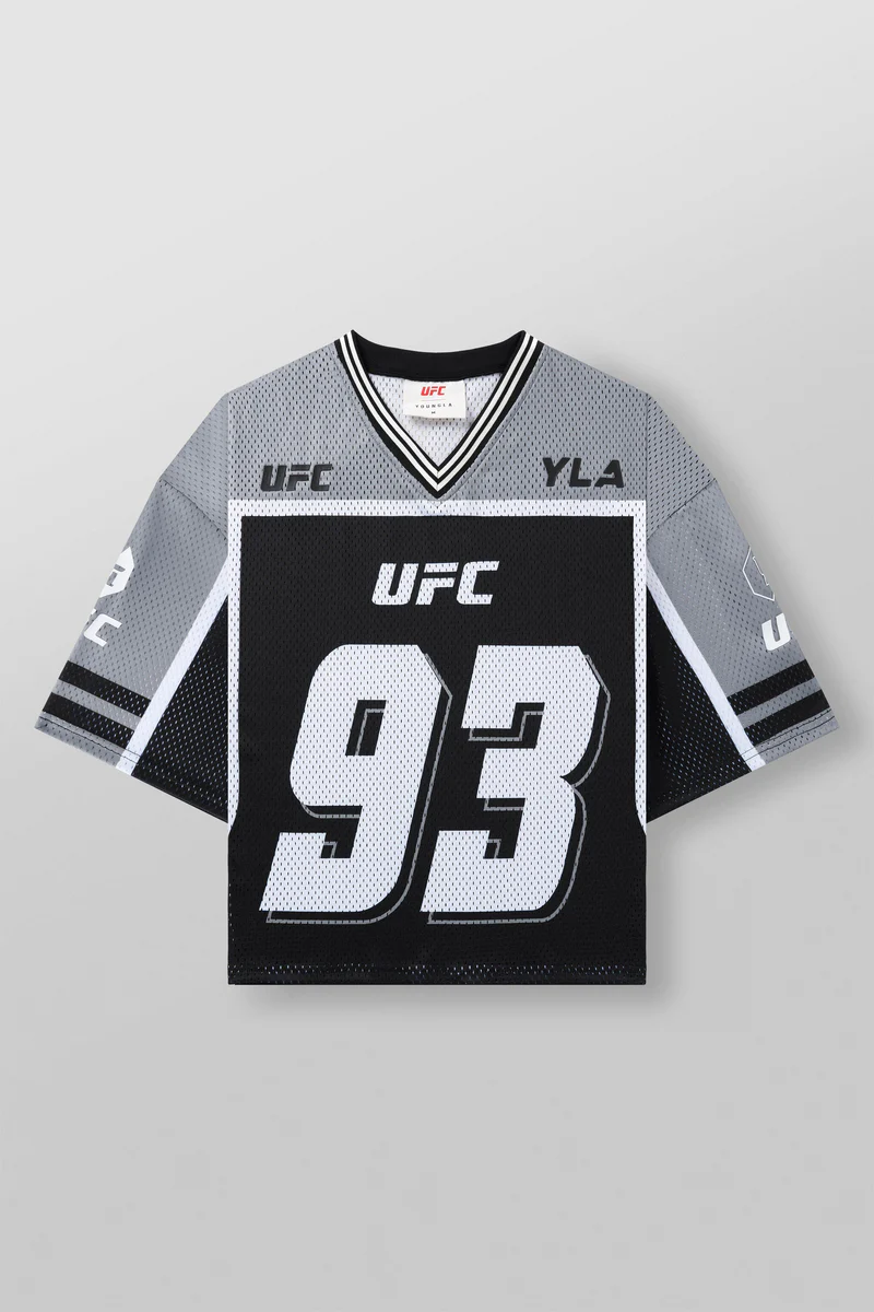 Jersey UFC Gray Black