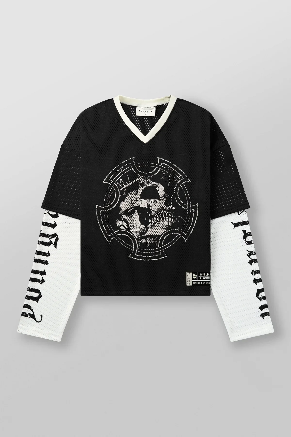 Jersey Manga Larga Youngla Black