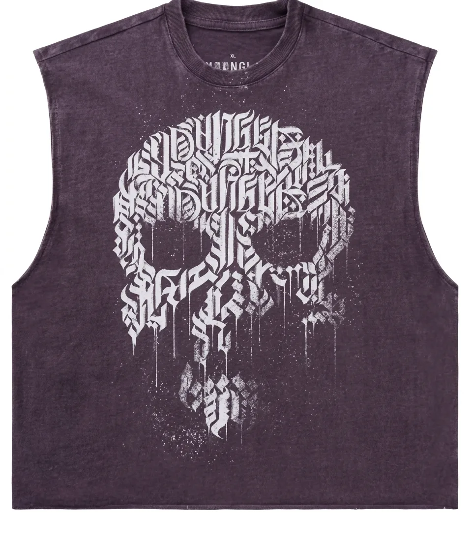 TANKTOP CALAVERA MORADA YLG